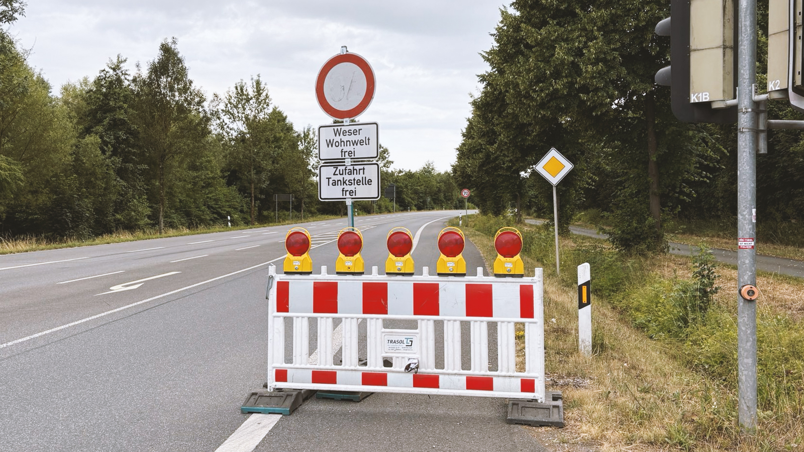 So erreichst du trotz Baustelle Weser Wohnwelt 