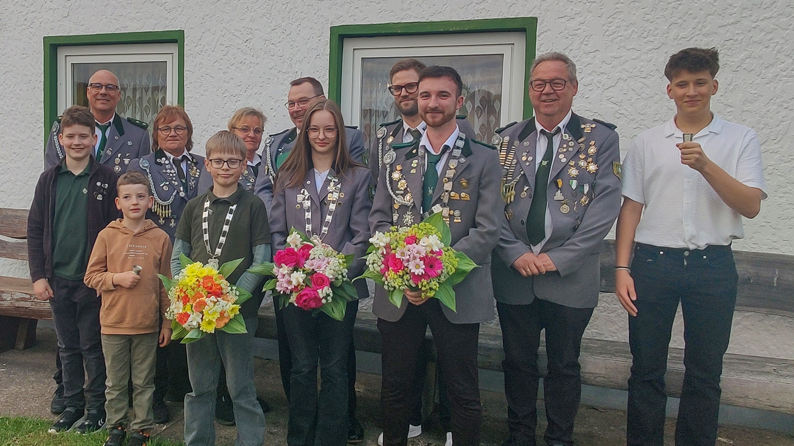 Holzberg-Schützenclub Linnenkamp kürt Lea Grote und Alexander Lange beim Königs- und Pokalschießen
